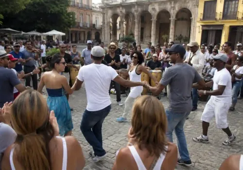 rueda cubana nelle piazze dell’Avana