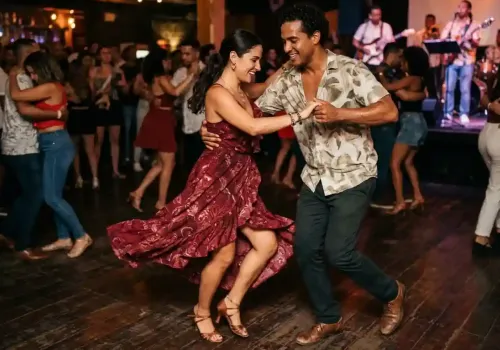 Il peso giusto del movimento nella salsa e nella bachata